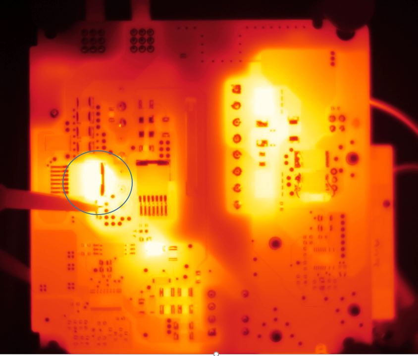 Heating of PCB.JPG